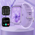 Smartwatch Uomo Donna Touch 4.65cm Chiamate Fitness IP68 Viola