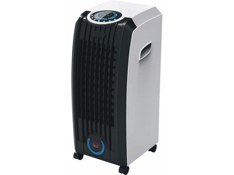 Raffrescatore d'Aria DCG 60W Tanica 4L con Telecomando e Timer