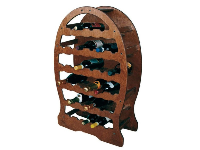 Cantinetta Botte In Legno Scuro 33 Posti