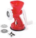 Tritacarne Manuale con Dischi Inox - vista completa con accessori