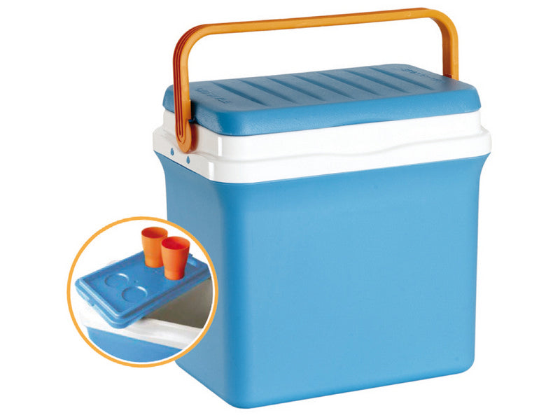 Gio' Style Frigorifero Portatile Fiesta Blu 22,5L con Maniglia e Vassoio