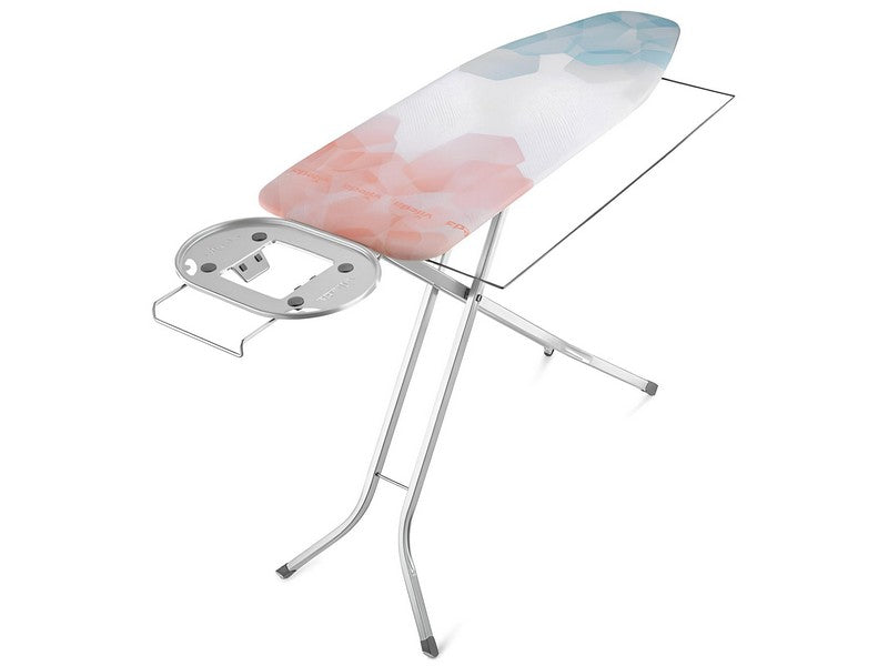 Vileda Asse da Stiro Perfect 2 in 1 in Acciaio Piano cm. 122x44