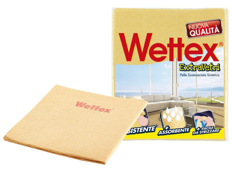 Wettex Pelle Sintetica Extra Vetri 36x40 cm