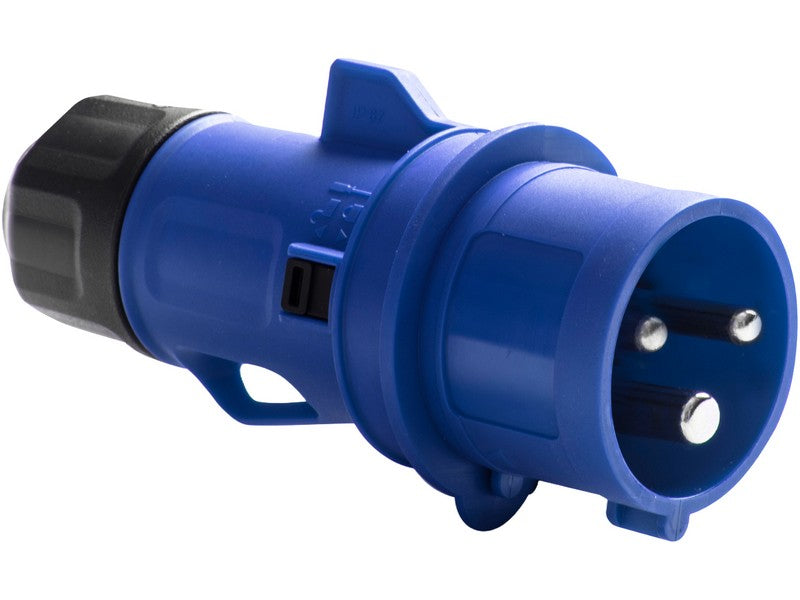 Rosi Spina Mobile Industriale 1009213 2P+T 16A 230V IP54 Blu