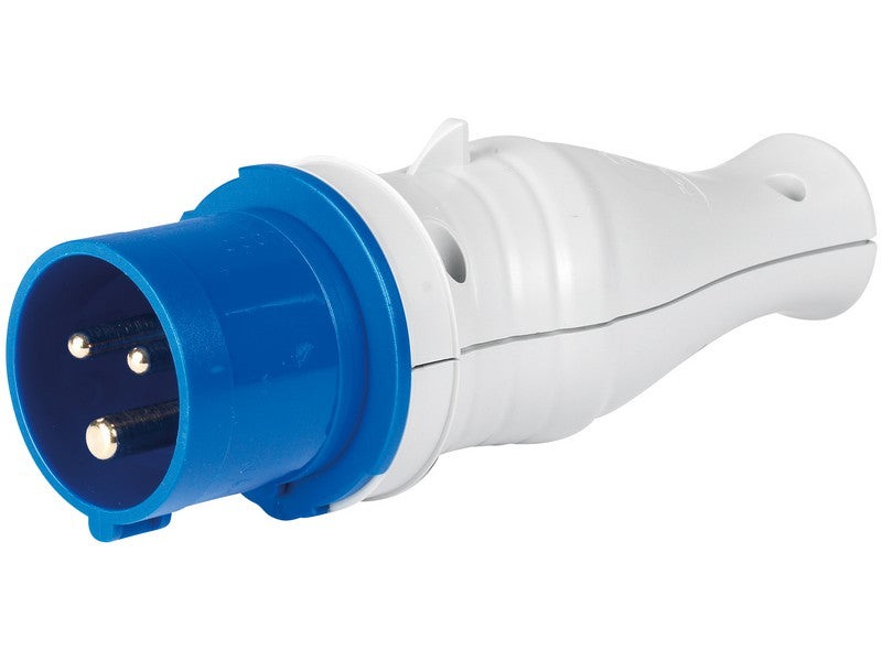 Rosi Adattatore Industriale 1820 Spina Schuko Pressofusa IP44 Senza Terra