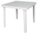 Tavolo Nettuno in Polipropilene 80x80x72 cm Bianco