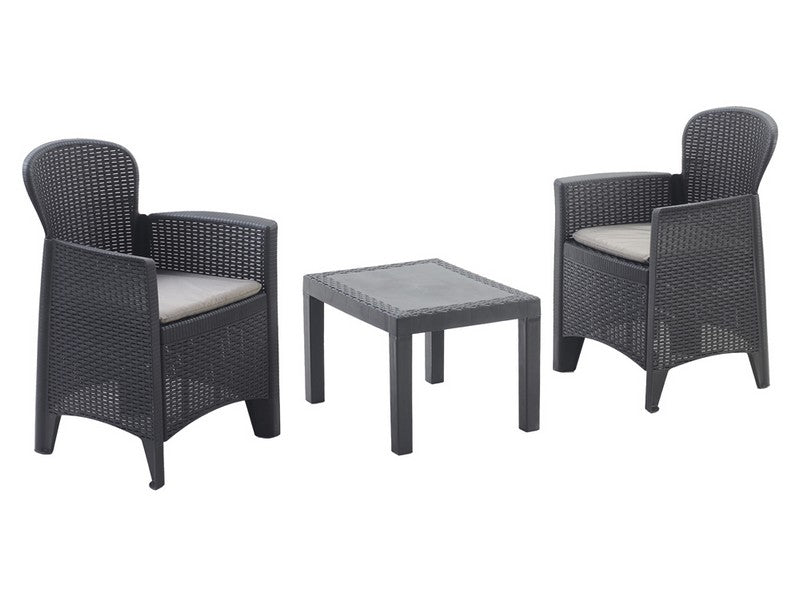 Set da Giardino Akita Antracite