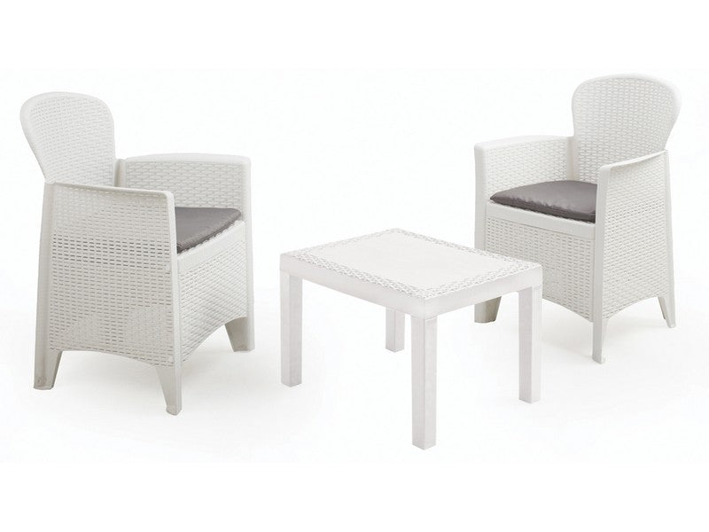 Set da Giardino Akita Bianco