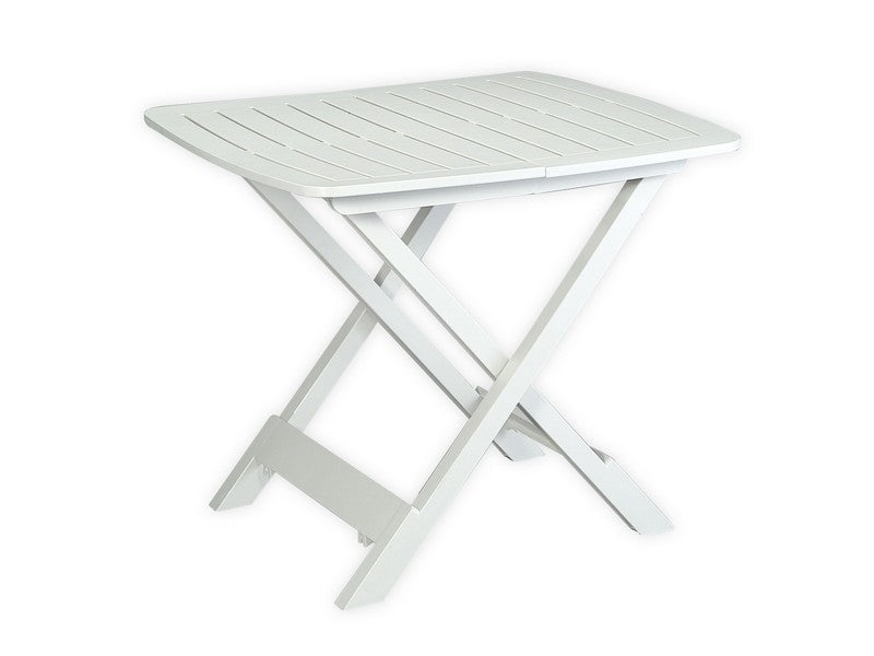 Tavolo Tevere Pieghevole 79x72x70h Bianco
