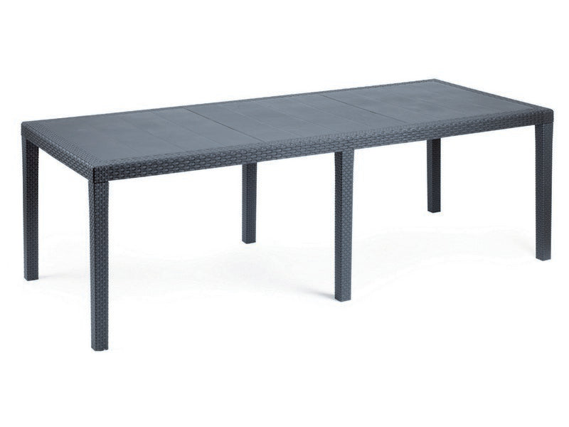 Tavolo Queen 150-220x90x72h Antracite