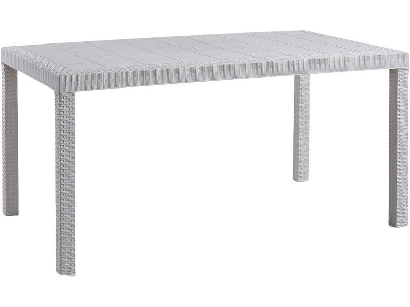 Tavolo Houston 150x90x74h Bianco