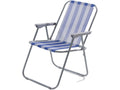 Sedia Pieghevole 44x52x75h Bianco Blu