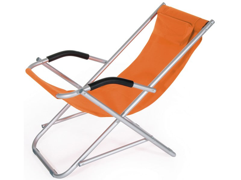 Sdraio Pieghevole 90x60x73h Arancione