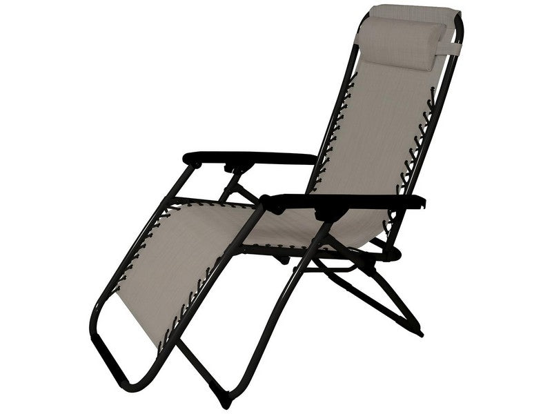 Sdraio Reclinabile 62x142x120h Tortora