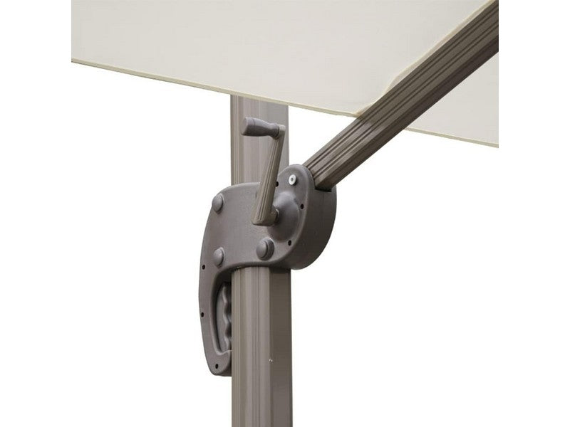 Ombrellone Deluxe 3x3 mt Ecrù