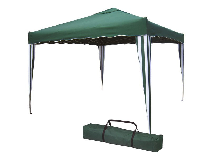 Gazebo Pieghevole 3x3 mt Verde