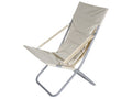 Poltrona da Giardino Pieghevole 80x60x92h Ecrù
