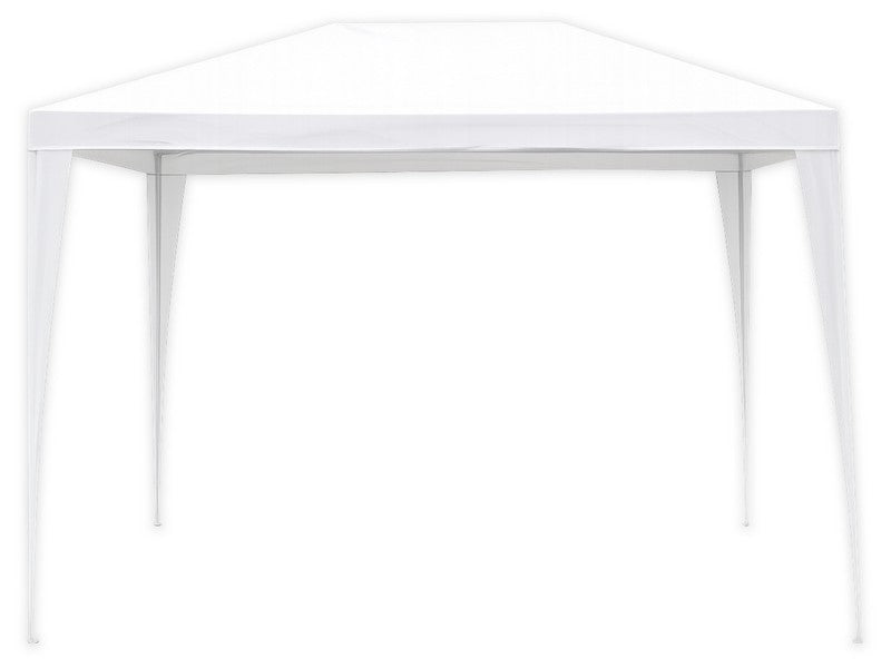 Gazebo con Copertura Polietilene 3x3x2,5h Bianco