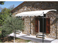 Gazebo Pergola 3x2x2-2,5h Naturale