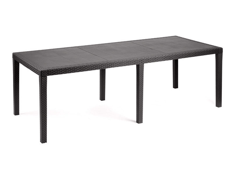 Tavolo Queen 150-220x90x72h Testa di Moro