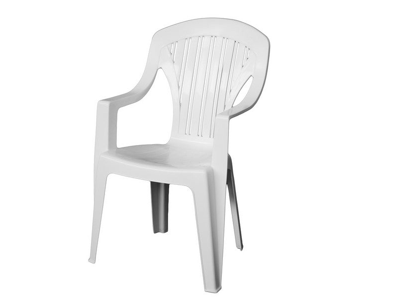 Sedia Tropea 56x58x90h Bianco
