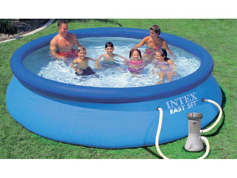 Intex Easy Set Piscina Tonda Con Pompa Filtro Ø 366x76 cm