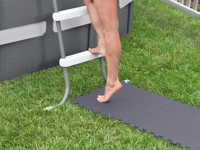 Intex Tappeto Gommato 8 Mattonelle 50x50 Cm Per Piscina