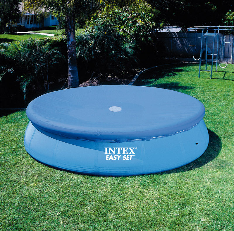 Intex Copripiscina Easy Set Ø 366 cm Con Fori di Drenaggio
