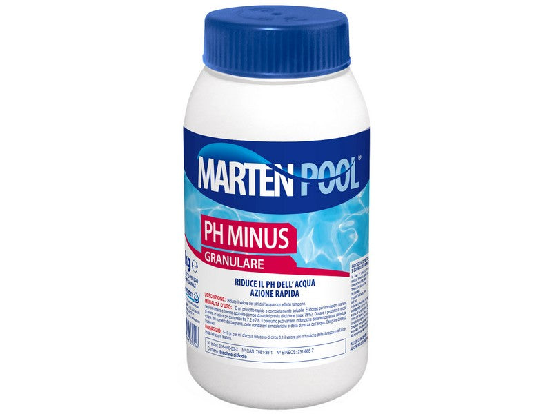 Marten Pool pH Minus Granulare per Piscina 1 kg