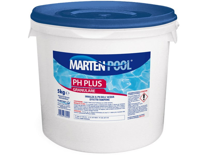 Marten Pool pH Plus Granulare per Piscina 5 kg