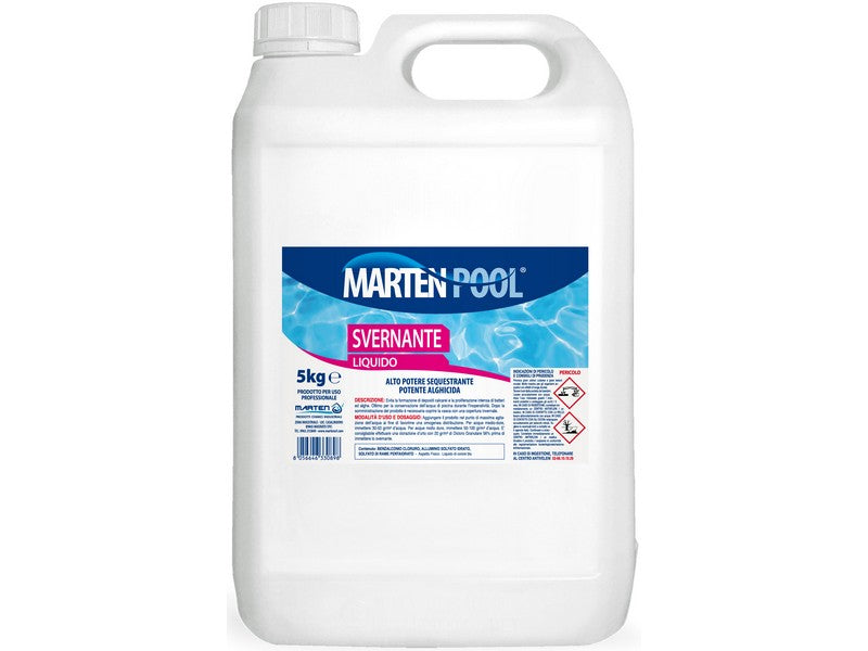 Marten Pool Svernante Liquido per Piscina 5 kg