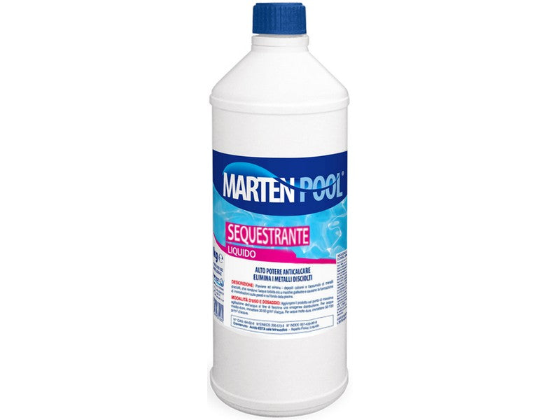 Marten Pool Sequestrante Liquido per Piscina 1 kg