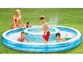 Intex Piscina Tonda Gonfiabile Baby Fish Double 279x36 cm