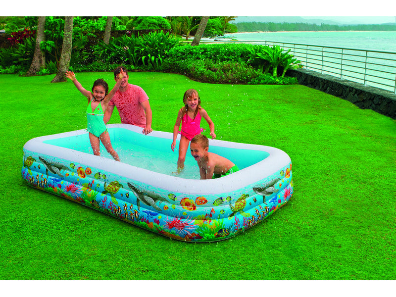 Intex Piscina Gonfiabile Family Tropical 305x183x56h  2PZ