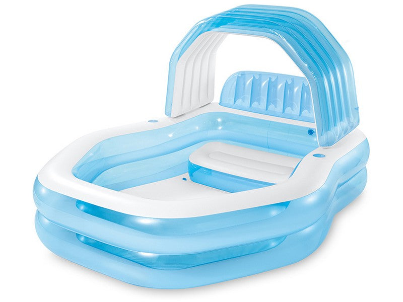 Intex Piscina Gonfiabile Family Sunshade 229x191x135 cm