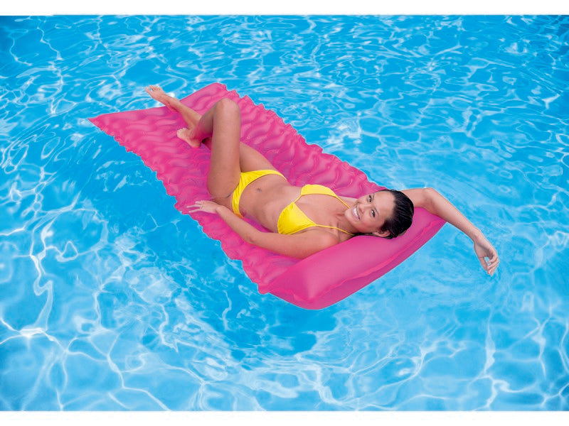 Materassino Gonfiabile Onde 229x86cm Colori Assortiti