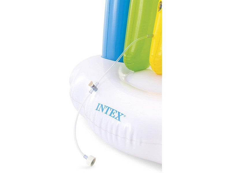 Intex Arcobaleno Gonfiabile con Spray 300x109x180 cm