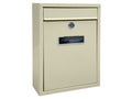 Utilia Cassetta Postale Atene Beige in Acciaio