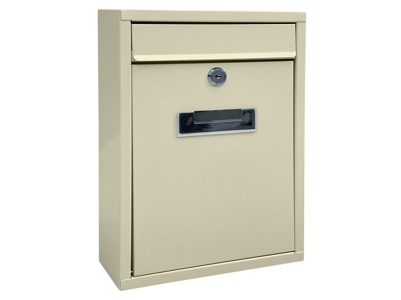 Utilia Cassetta Postale Atene Beige in Acciaio