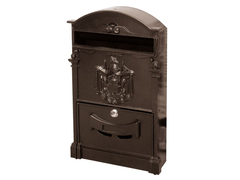 Utilia Cassetta Postale Artistica Bronzo in Alluminio