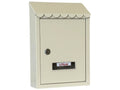 Utilia Cassetta Postale Capri Beige in Acciaio