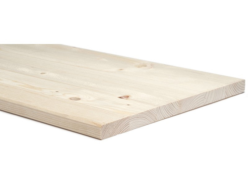 Tavola Lamellare Abete 60x40 cm Spessore 1,8 cm - vista prospettica