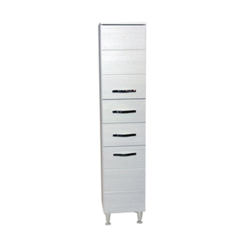 Colonna Antonella 2 Ante 2 Cassetti 160 cm Bianco Portuna