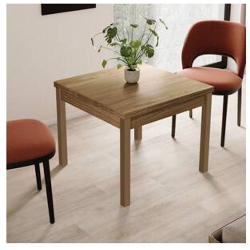 Kit Tavolo Libro 90/180x90xH79 Noce