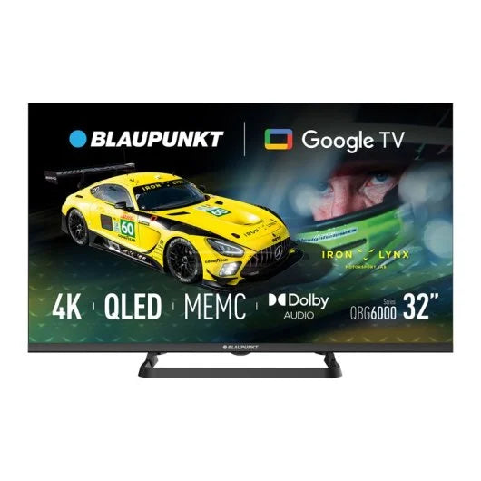 Blaupunkt 32QBG6000S Smart TV 32" QLED Full HD Google TV Italia Black