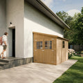 Casetta da Giardino in Legno 205x297 cm 6 m² Senza Pavimento