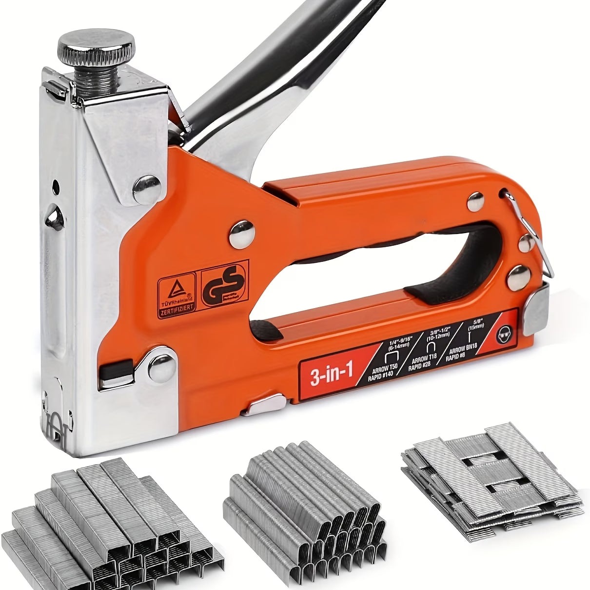 Cucitrice Manuale 3 in 1 per Tappezzeria con Graffette