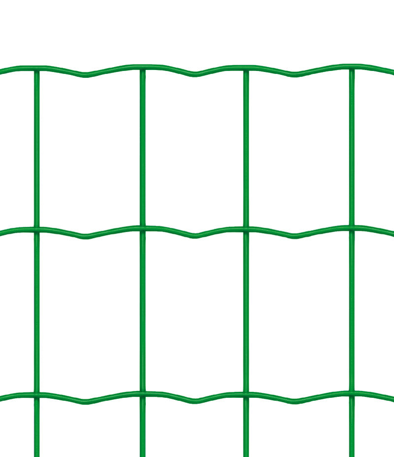 Rete Recinzioni Elettrosaldata Plastificata maglia 50x75 mm filo 2,20 mm altezza 100 cm rotolo 25 mt - vista prodotto verde