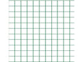 Rete Elettrosaldata Plastificata Verde Maglia 12x12 mm H 50 cm - vista maglia quadrata verde