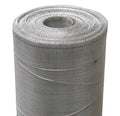 Rete Metallica Tela Quadra Maglia 1x1 mm Zincata H 80 cm - rotolo vista frontale